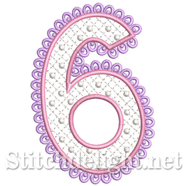 SDS0253 Lace Number 6
