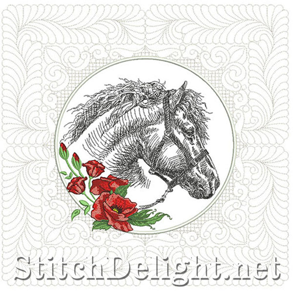 SDS0348 ITH Oreiller Cheval