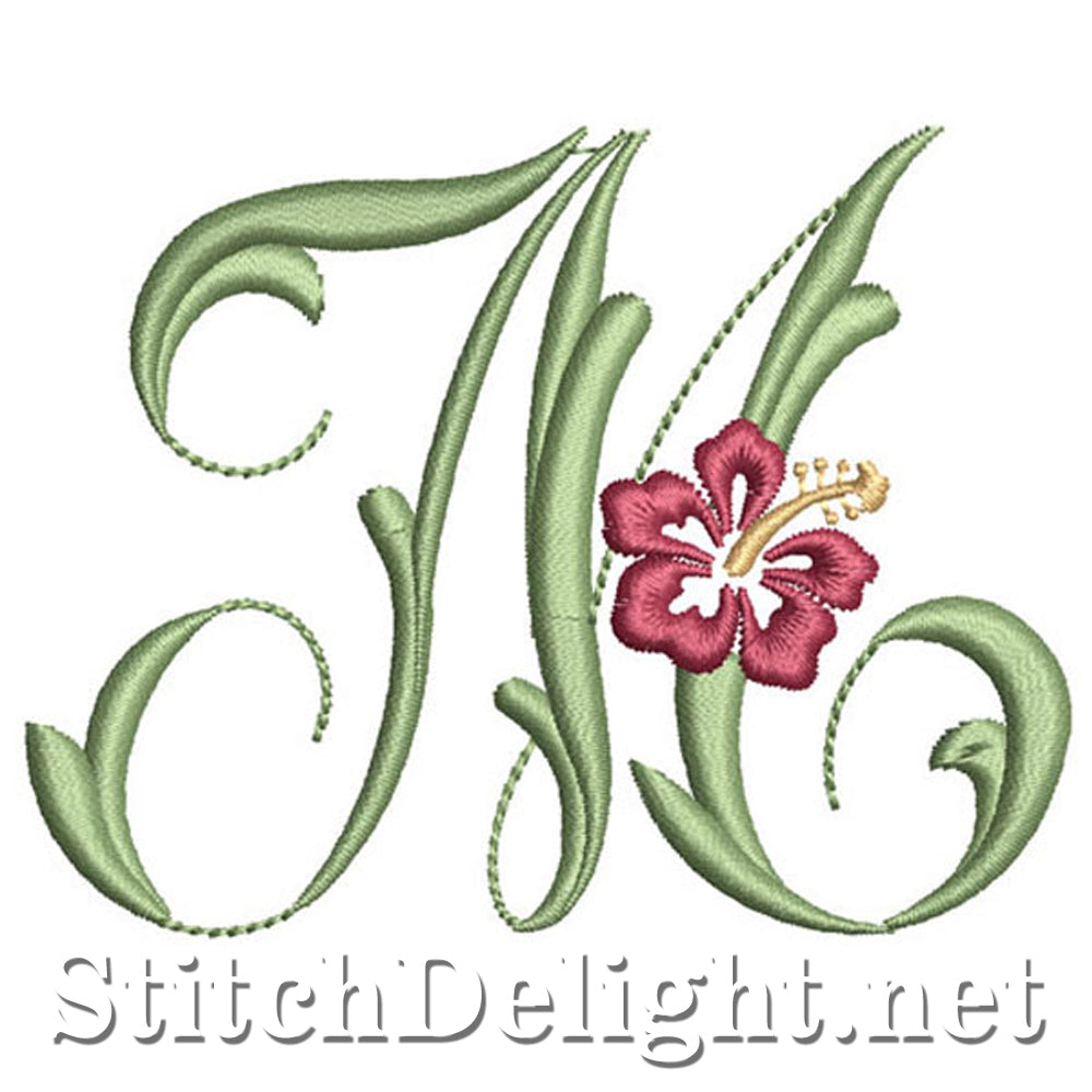 SDS1143 Hibiscus-lettertype M