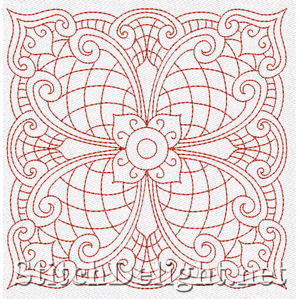 SD0641 Scroll Quiltblocks