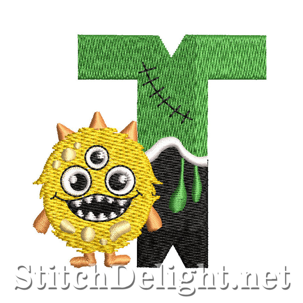 SDS1776 Scary Monster Font Font T