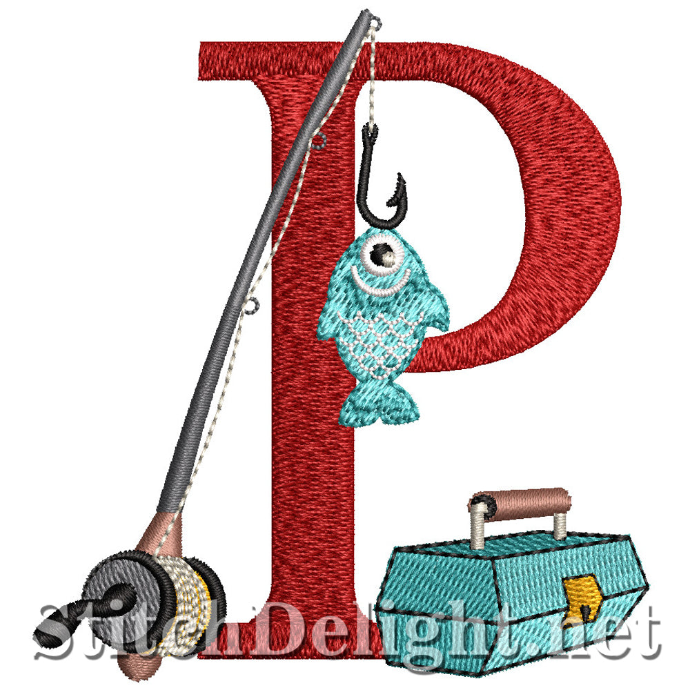 SDS1527 Lets go Fish Font P