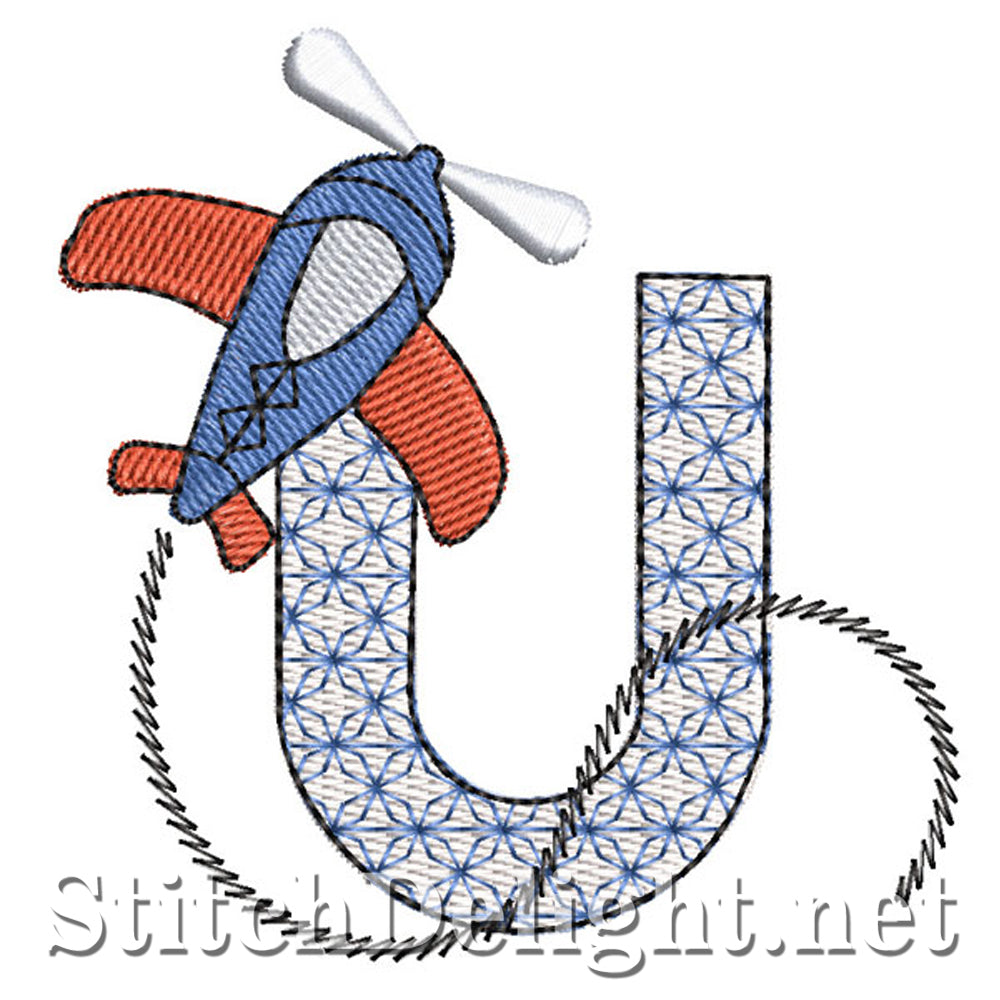 SDS1459 Air Show Font U