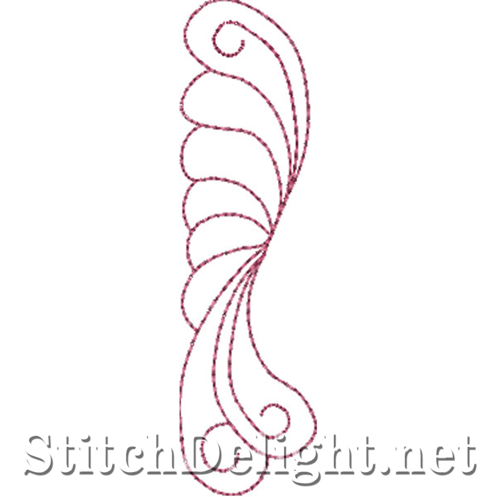 SDS0734 Feather Quilt Patterns