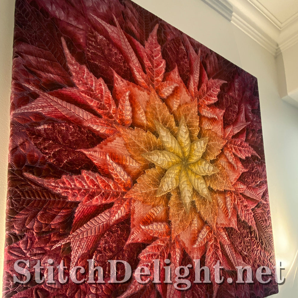 SDS1747 Leafy Surprise (EMBROIDERY MACHINE VERSION)