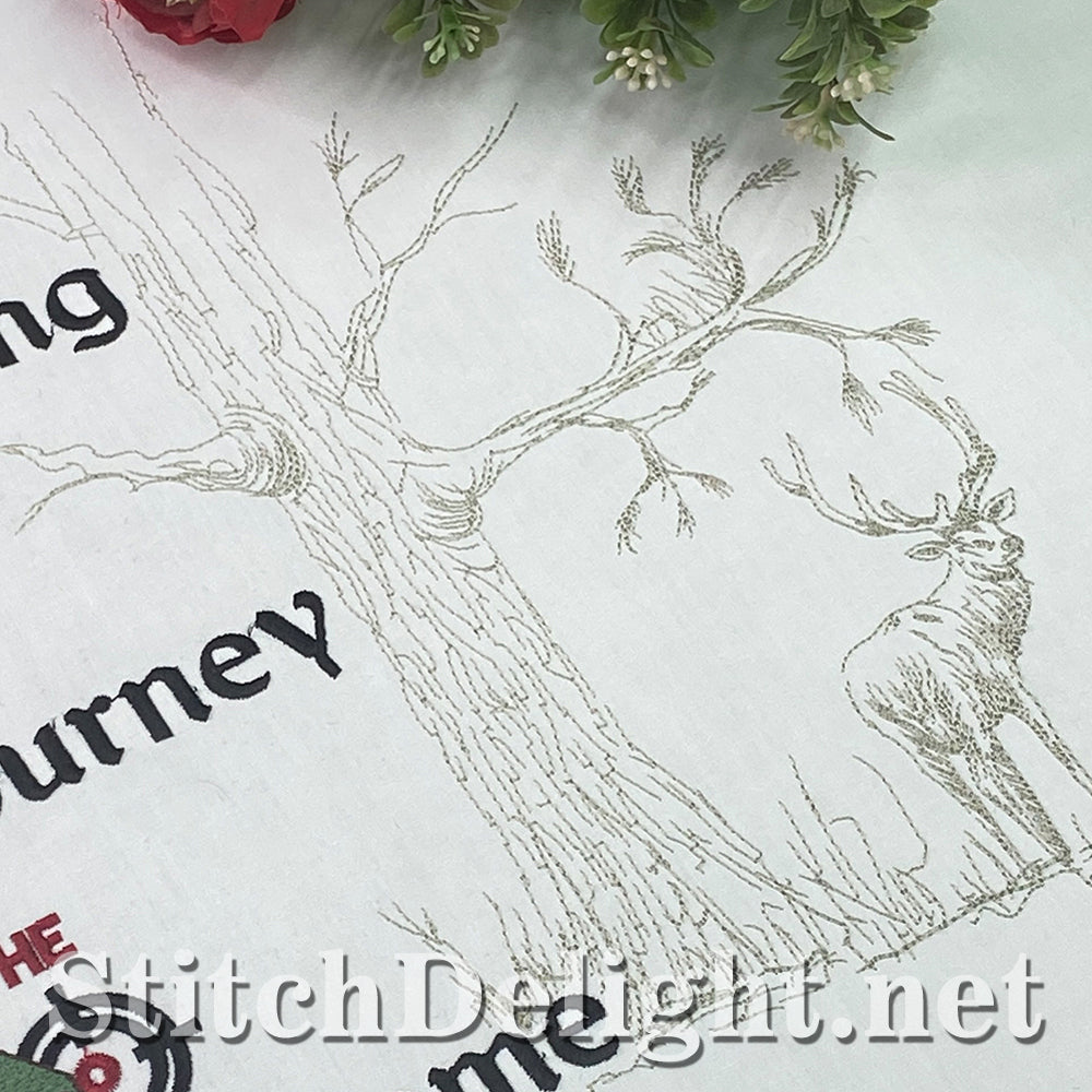 SDS1753 Hunting Inspirational Quote