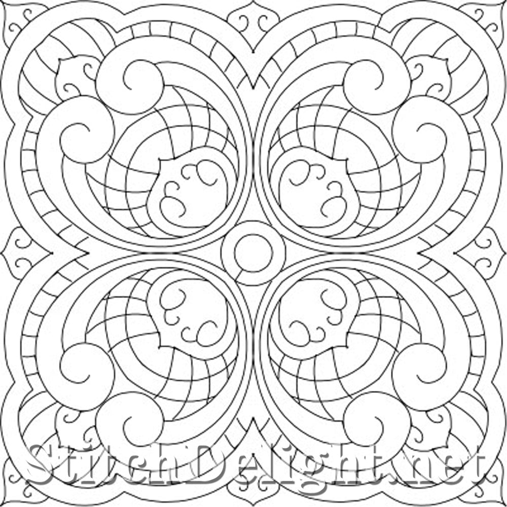 SDQL0228 Curly Quilt