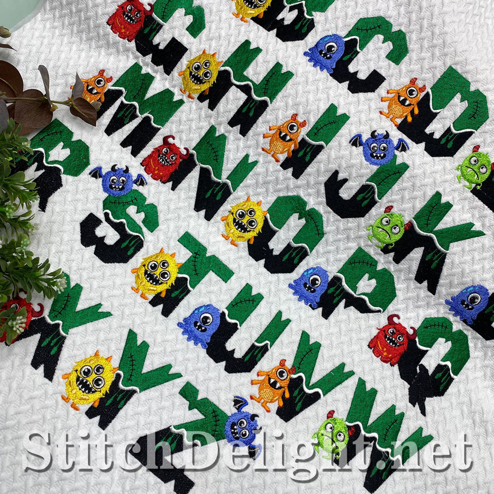 SDS1776 Scary Monster Font