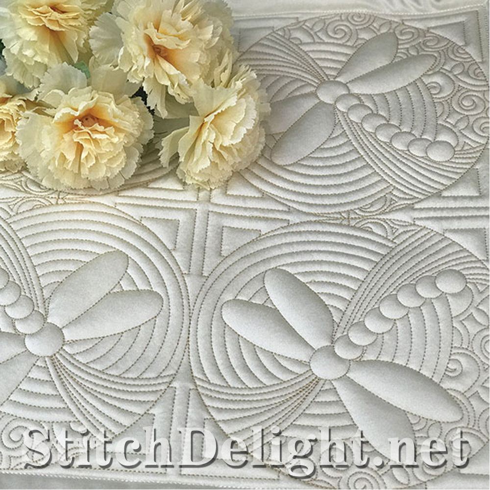 SDS1238 Patchwork Quiltblocks ITH 12