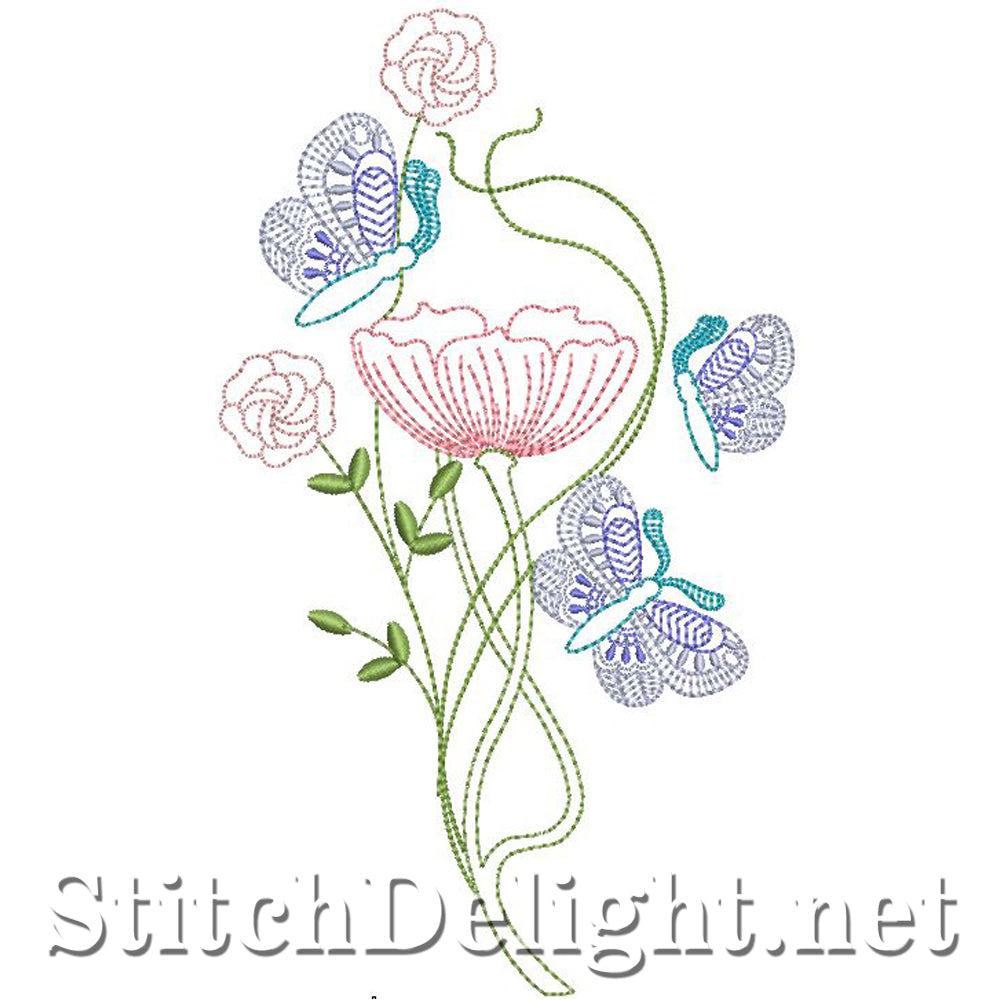 SD0958 Butterfly Romance