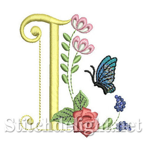 SDS0294 Deco Floral Font