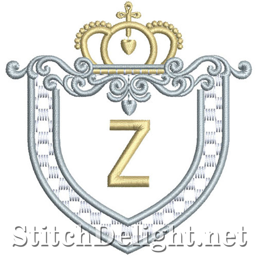 SDS1178 Royal Frame Font Z