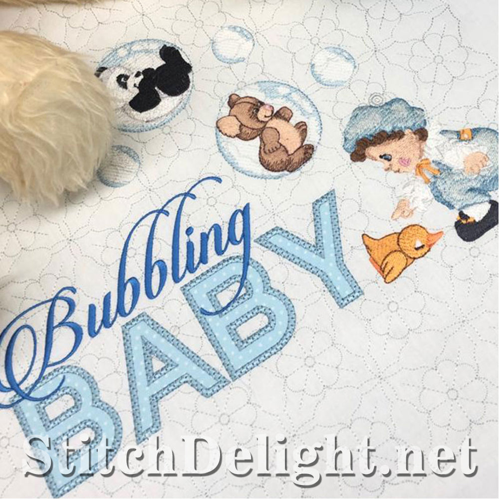 SDS1462 Applique Block Font