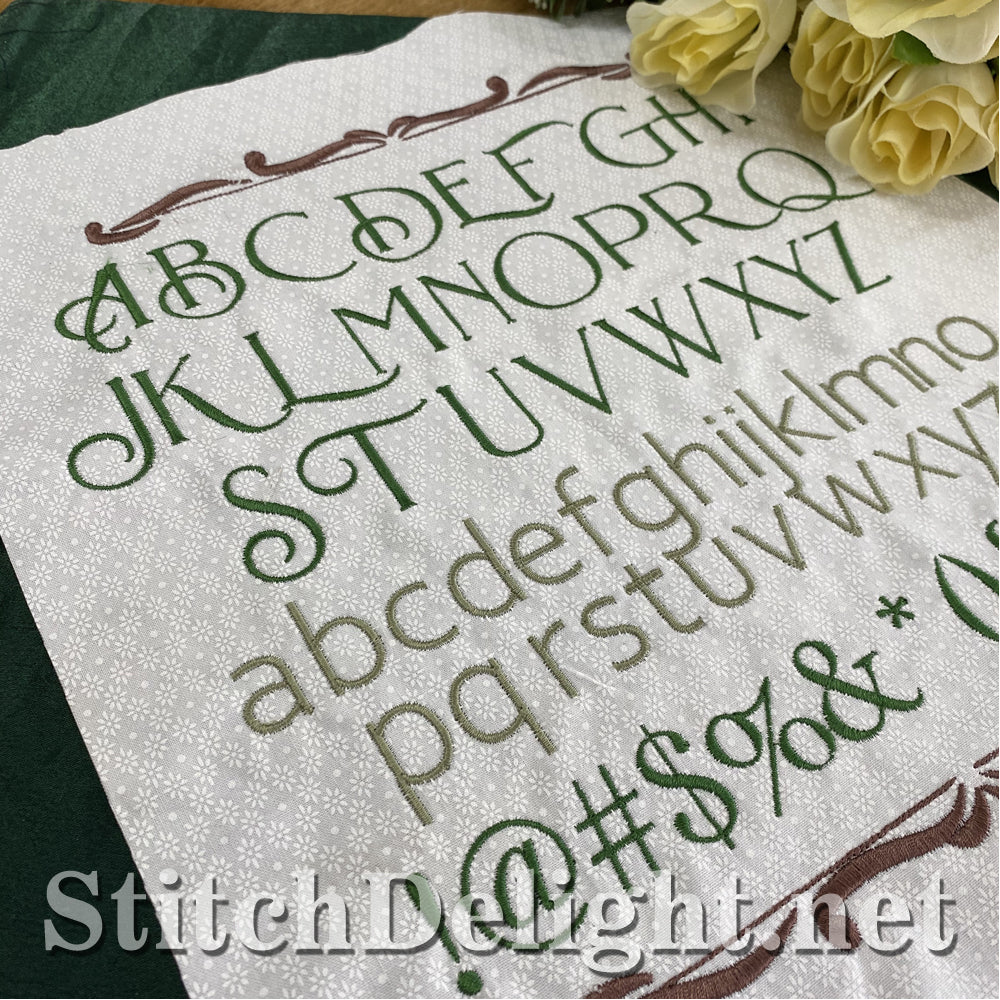 HOE0081 Elegant Swirl Font