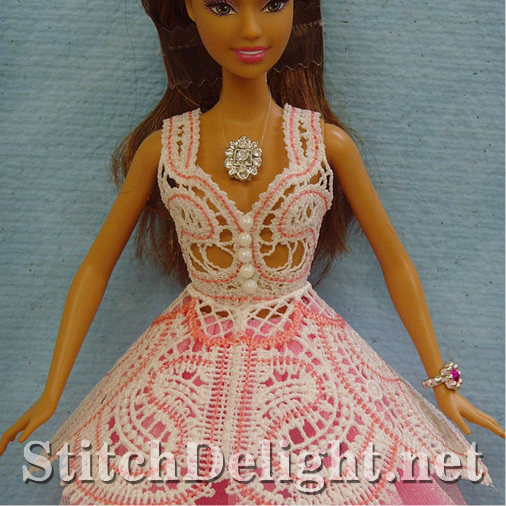 SD0667 Barbie Dressed in Lace