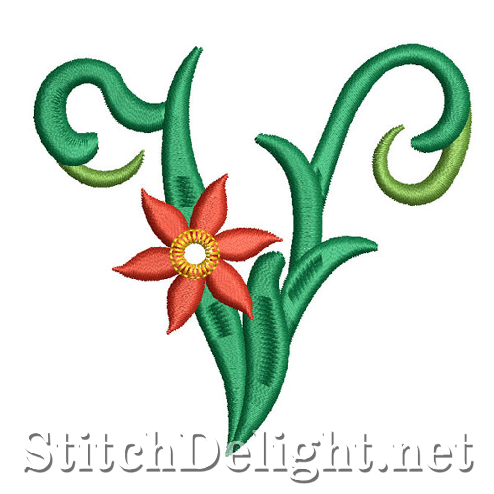 SDS1119 Poinsettia Font V