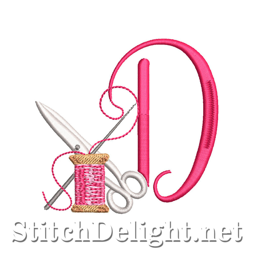 SDS1773 Stitch Delight Font D