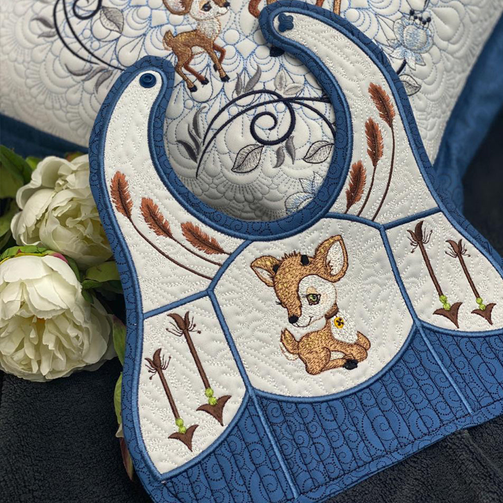 SDS1757 Buttercup Bibs 11x12