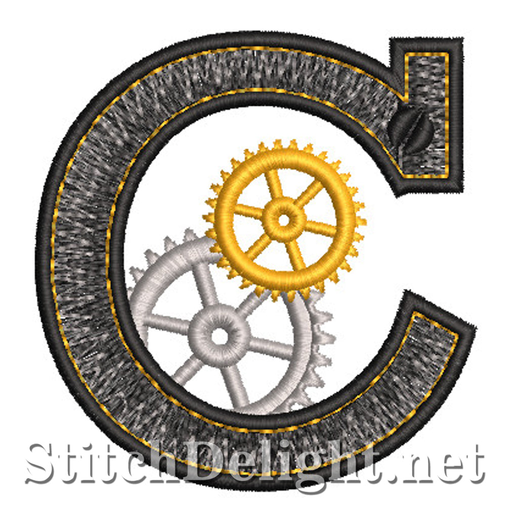 SDS1466 Steampunk Font C