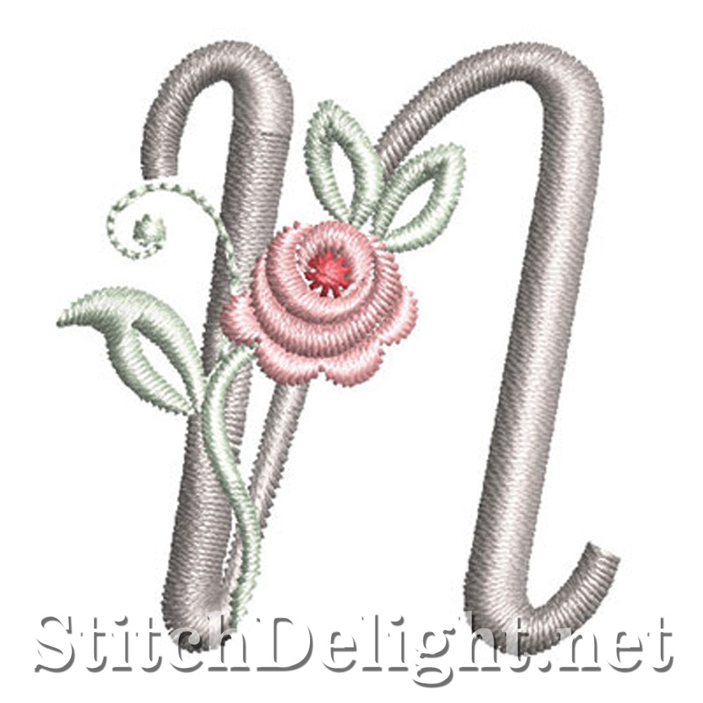 SDS1227 Antique Rose Font N