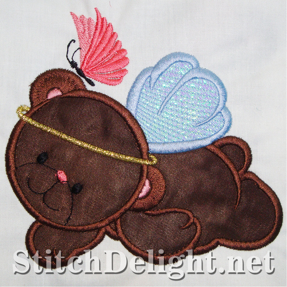 SD1211 Applique Teddy Bears