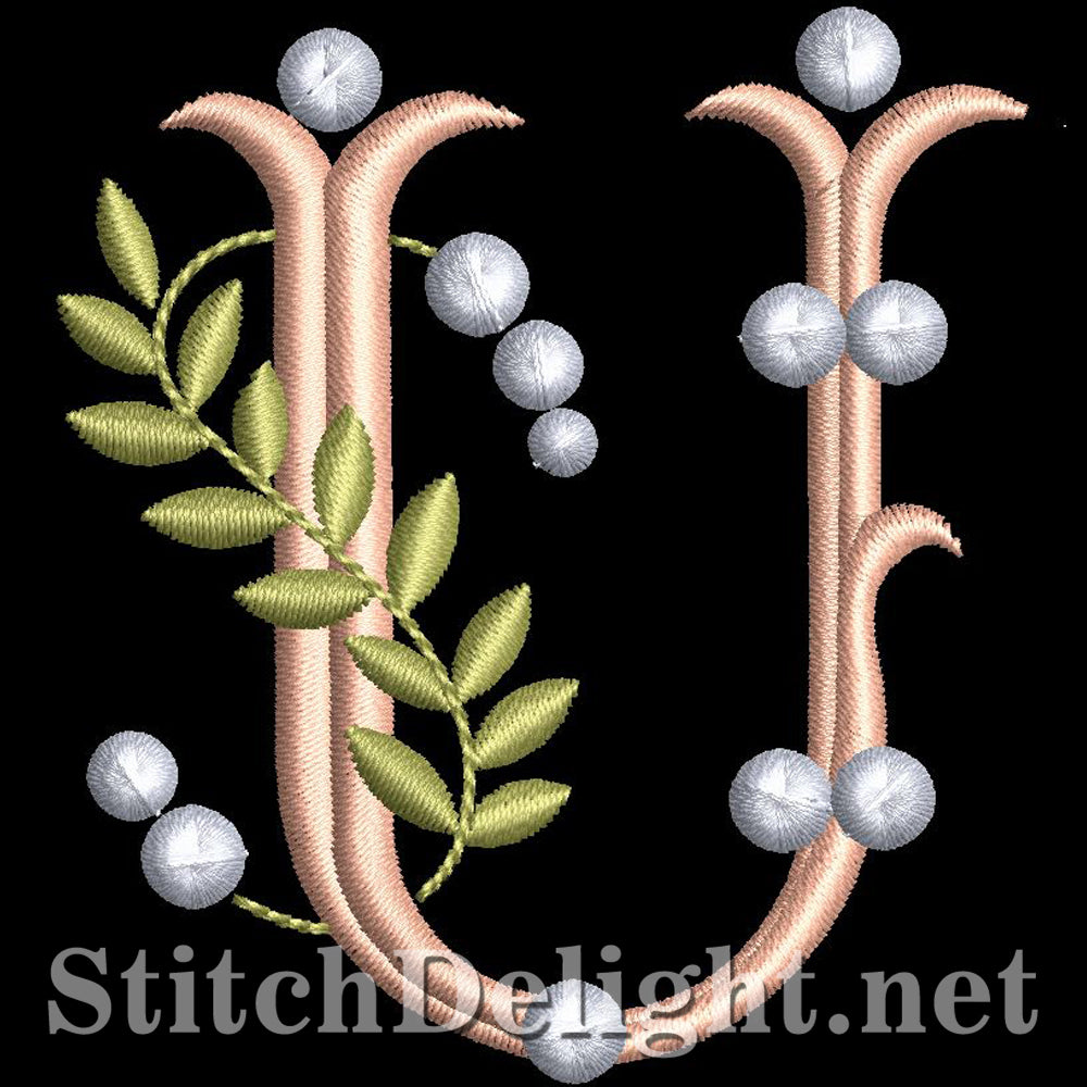 SDS0793 Lommerrijke lettertype U