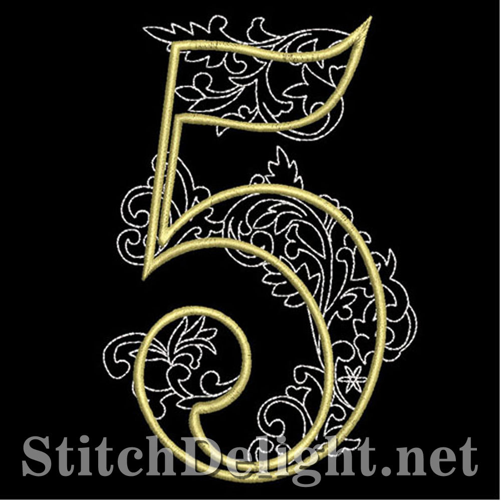 SDS1127 Quilters Lettertype 5