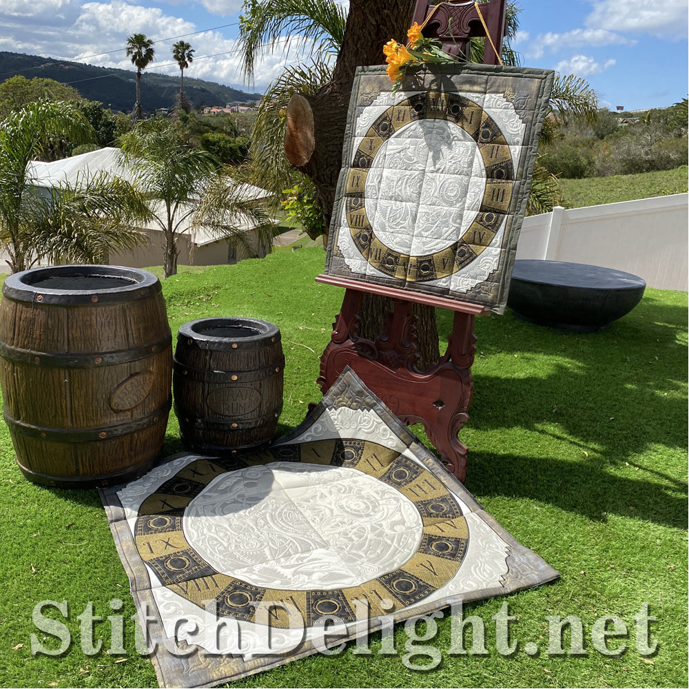HOE0090 Gears of Time Quilt