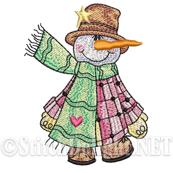SD1371 Dancing Snowman 3