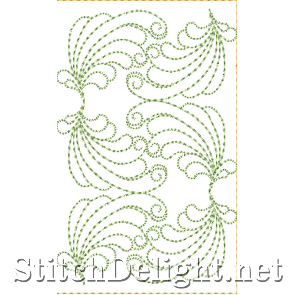 SDS0735 Sashing Feather Quilt Patronen