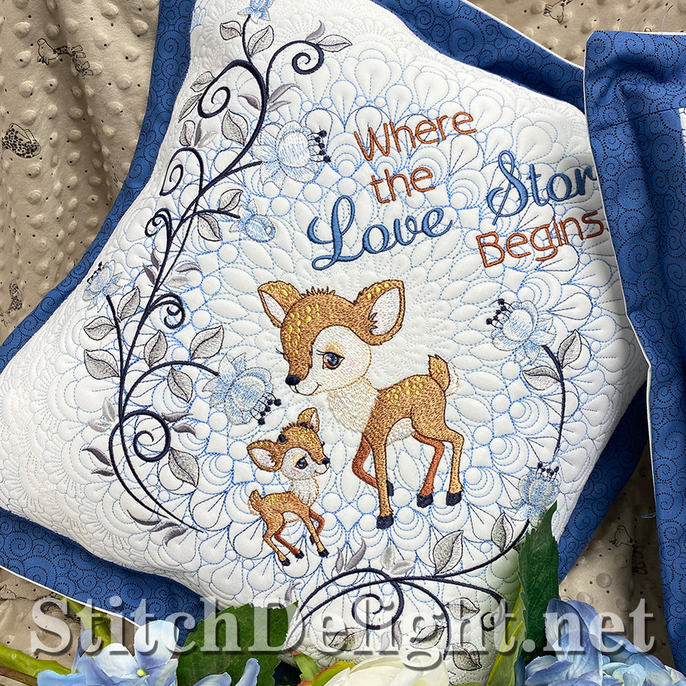 SDS1761 Baby Blue Deer