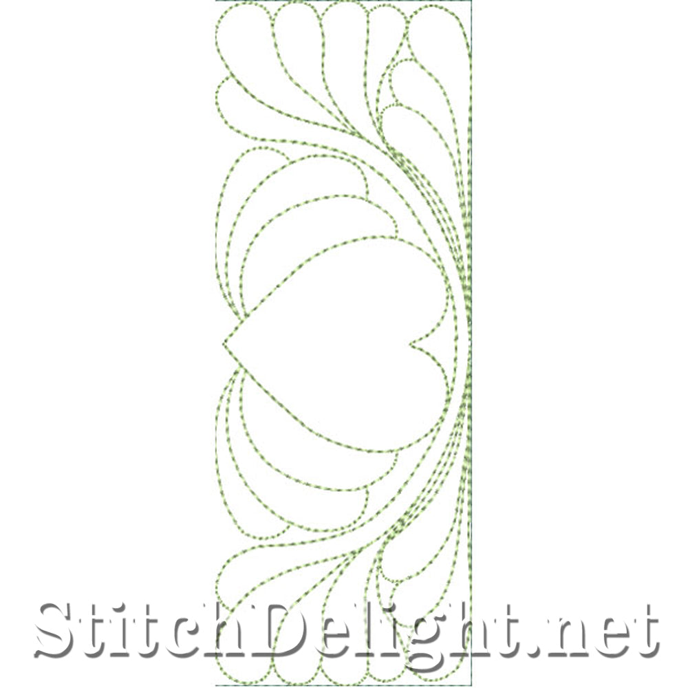 SDS0735 Sashing Feather Quilt Patronen