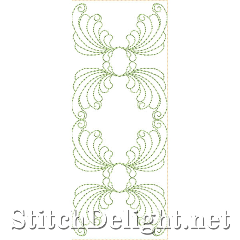 SDS0735 Sashing Feather Quilt Patronen