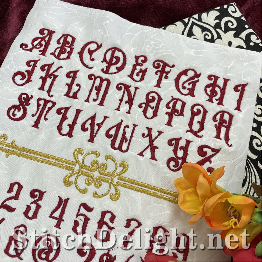 HOE0084 Vintage Ember Font