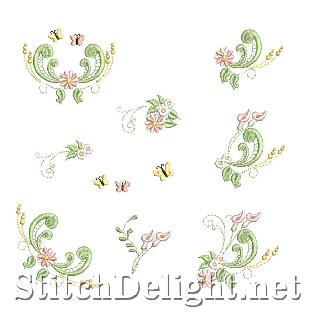 SDS0851 Dainty Flowers 7