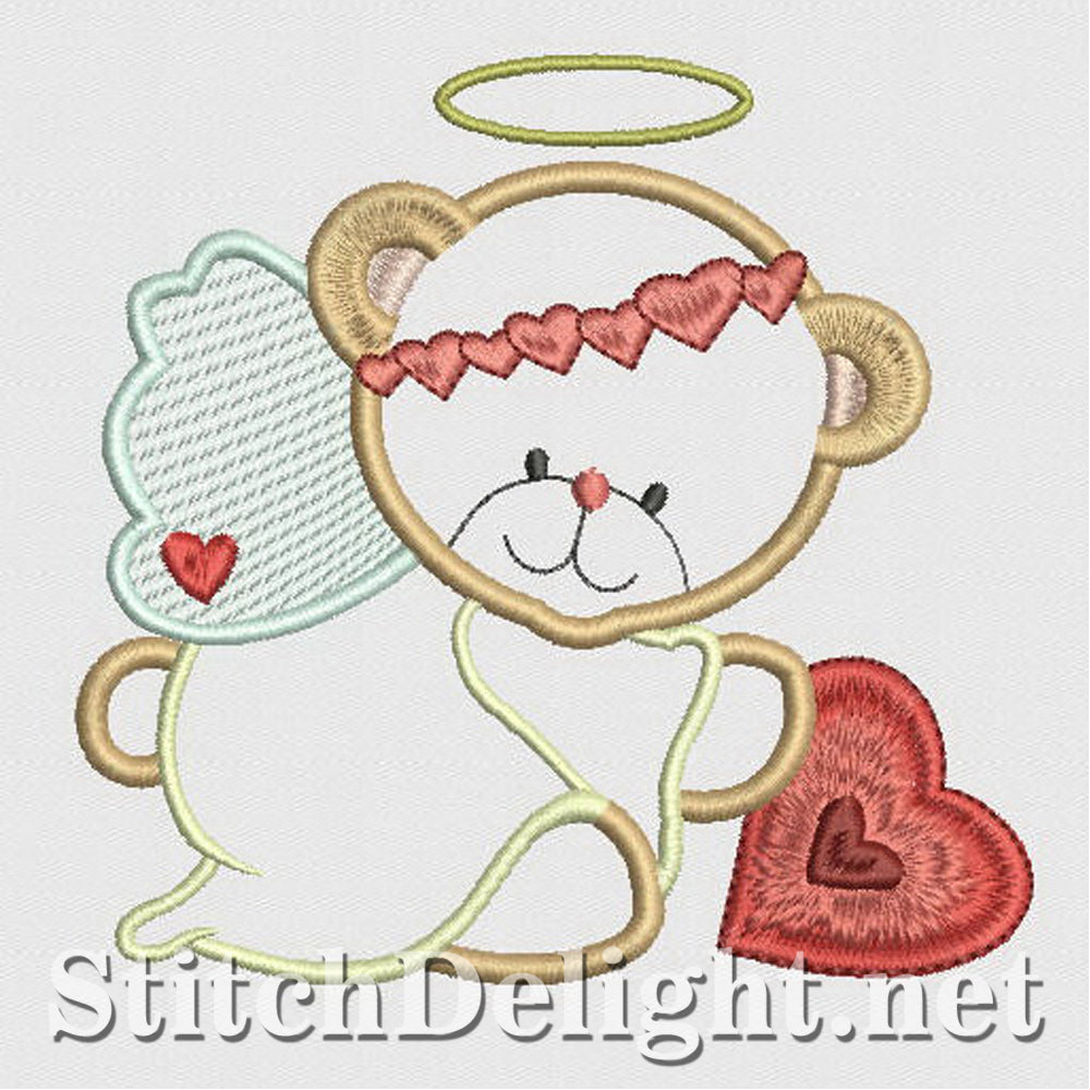 SD1211 Applique Teddy Bears