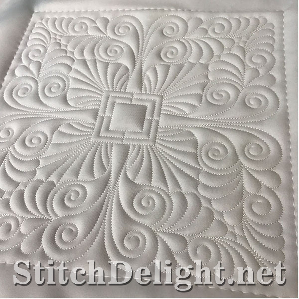 SDS1182 Feather Quilt Set 5