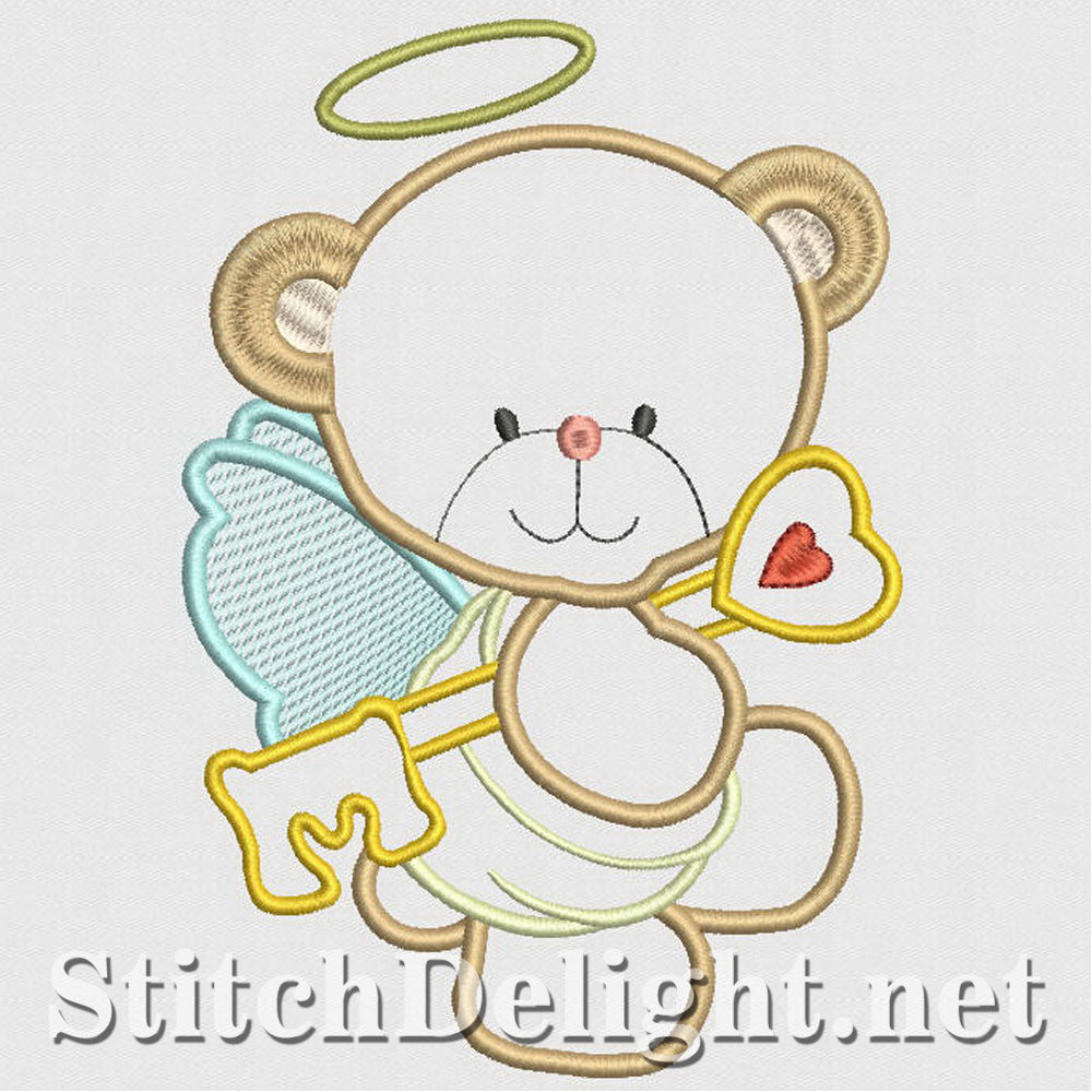 SD1211 Applique Teddy Bears