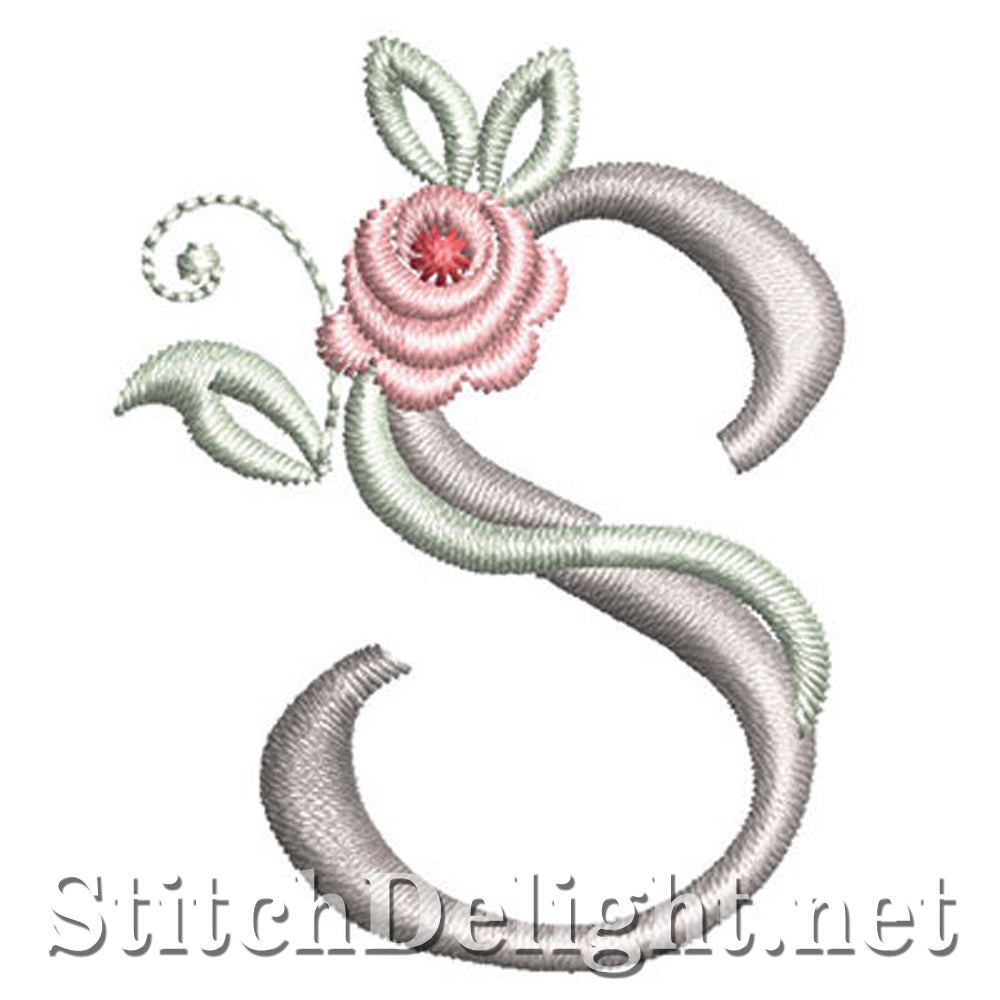 SDS1227 Antique Rose Font S