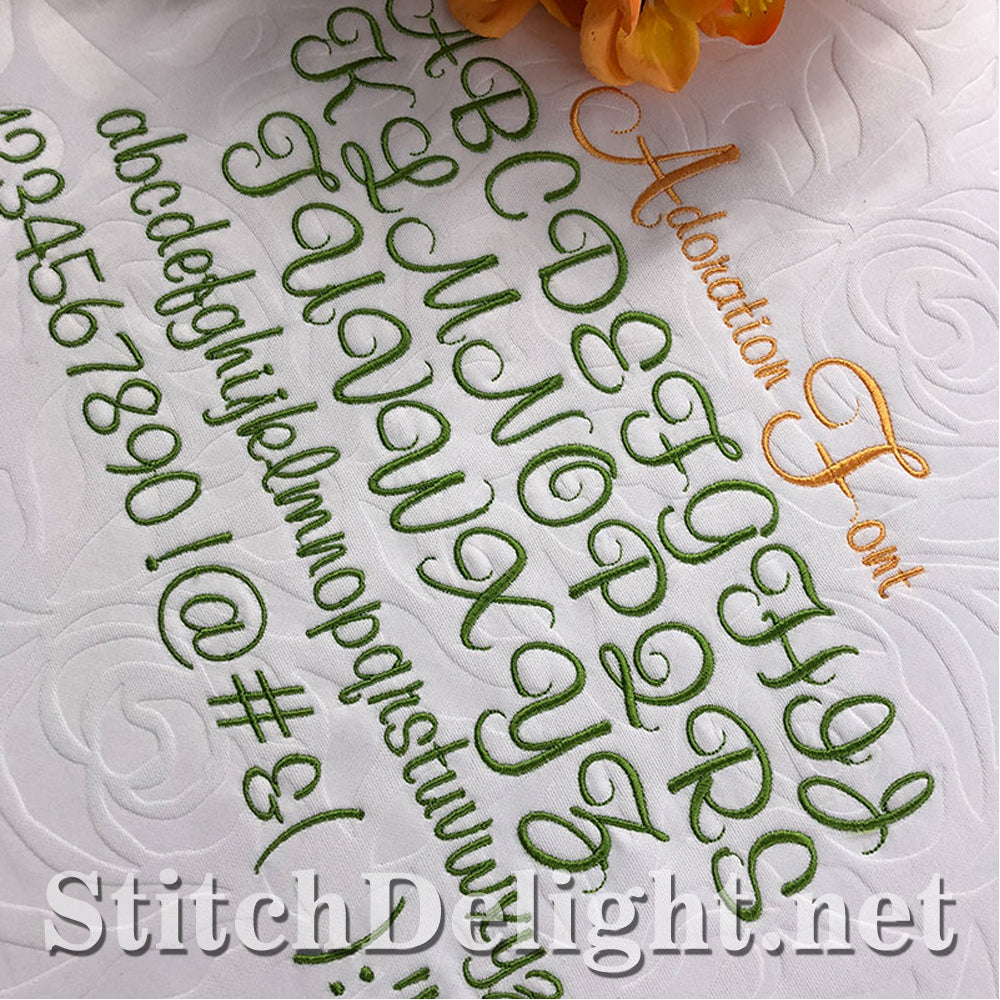 SDS1530 Adoration Font