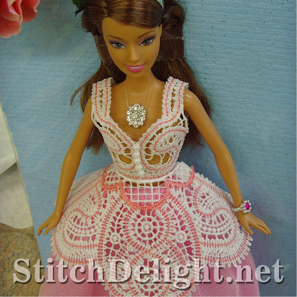 SD0667 Barbie Dressed in Lace