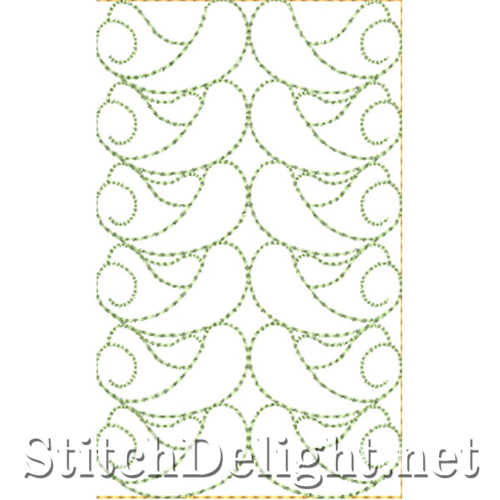 SDS0735 Sashing Feather Quilt Patronen
