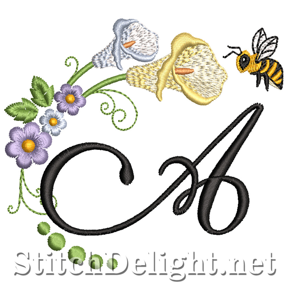 SDS2601 Spring Blossom Font A