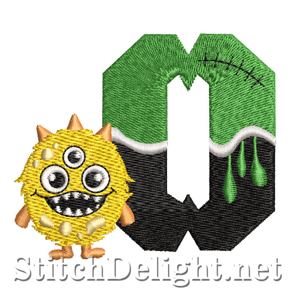 SDS1776 Scary Monster Font Font O