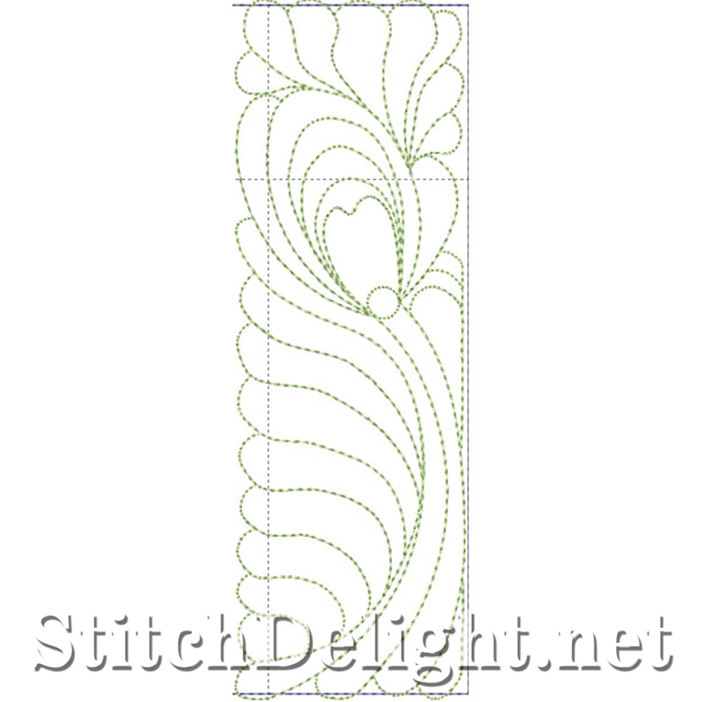 SDS0735 Sashing Feather Quilt Patronen