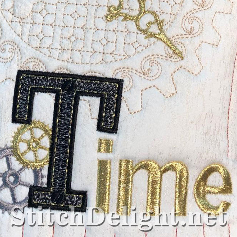 SDS1468 Steamblock Font