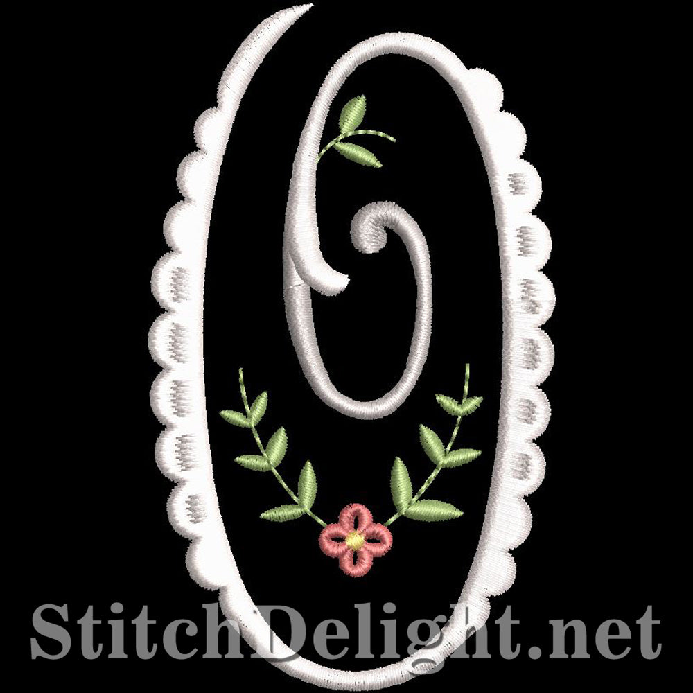 SDS0794 Lace lettertype O