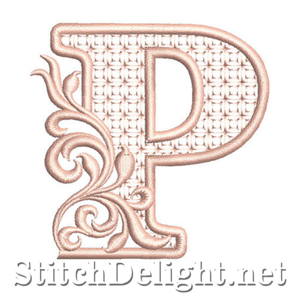 SDS1141 Fancy Block Font P
