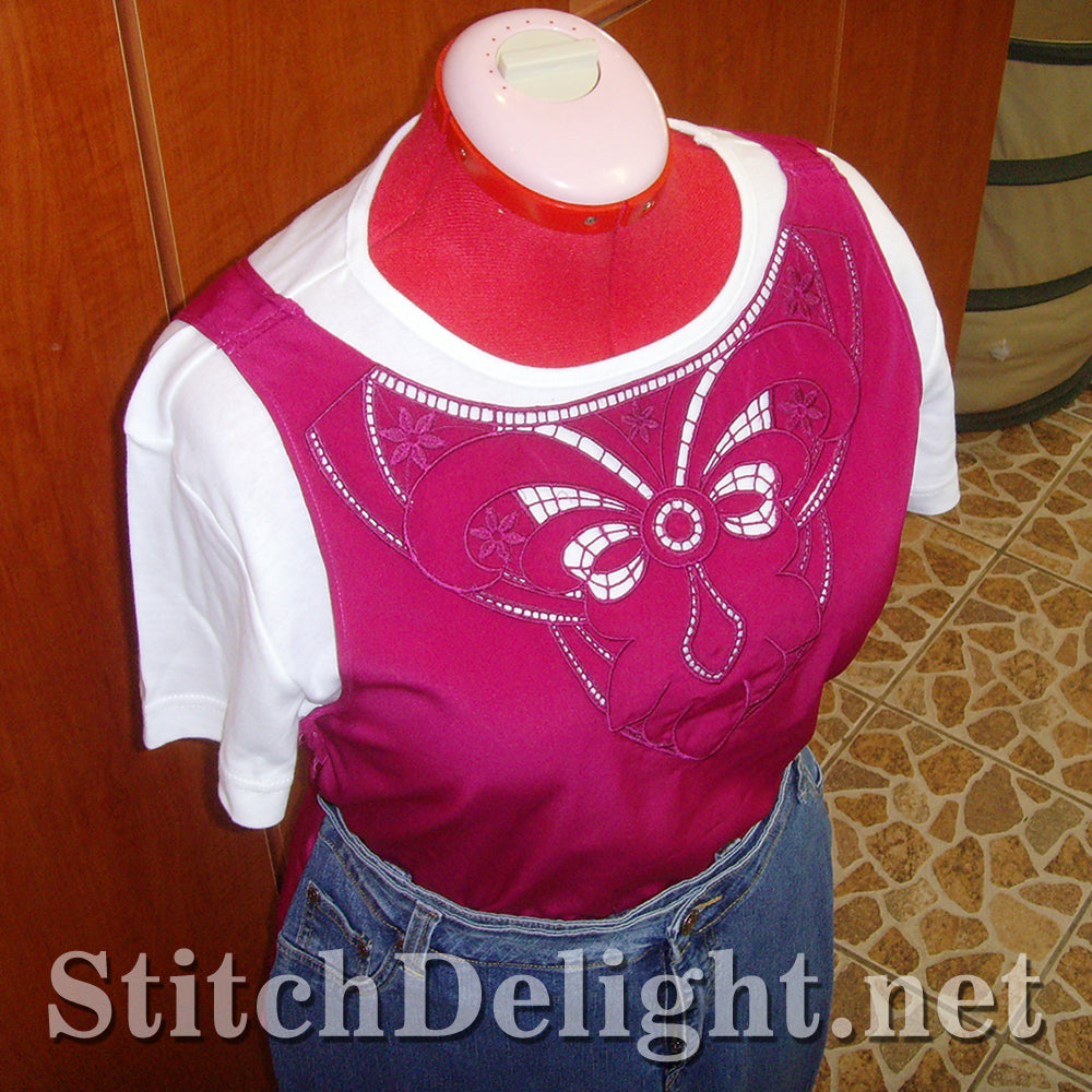 SD0505 Cutwork Neckline