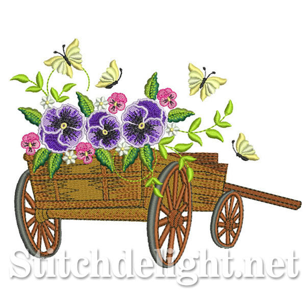 <transcy>SDS0666 Stiefmütterchen-Wagen</transcy>